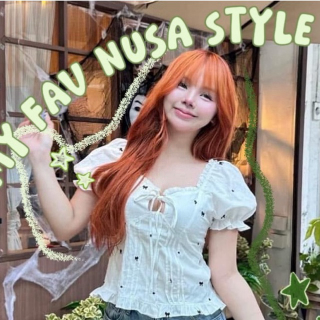 Nusa Style ลายโบว์ น่ารัก