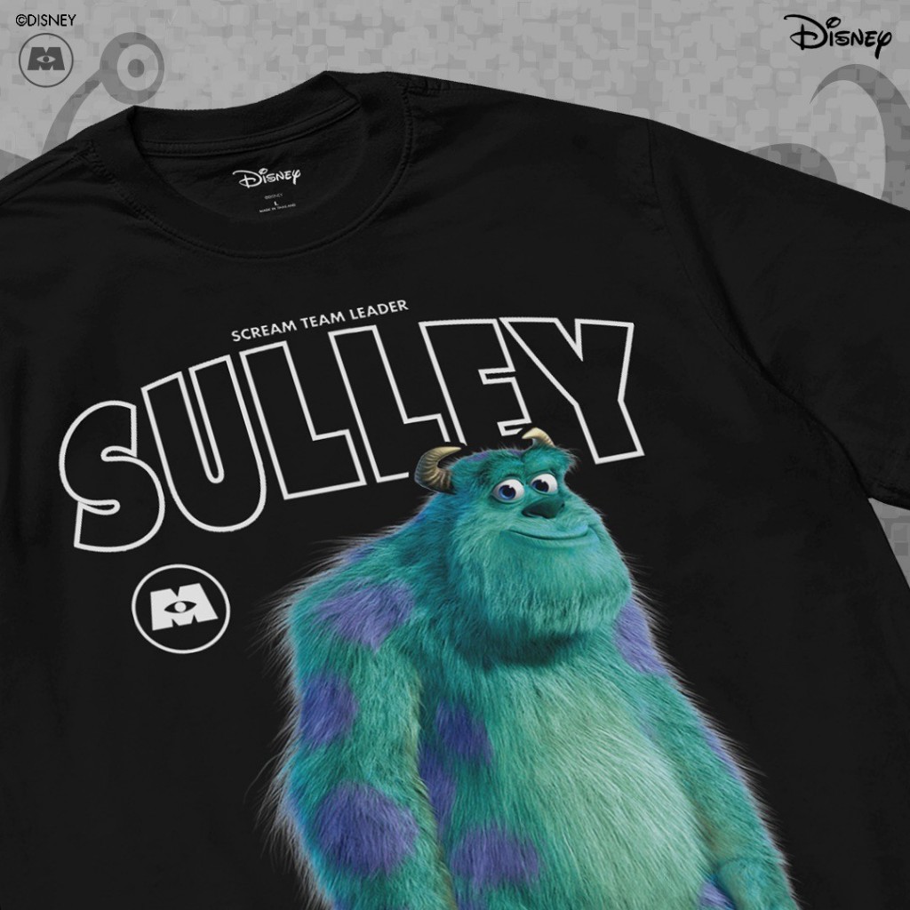 Power7Shop เสื้อยืดการ์ตูน James P. Sullivan (Monsters, Inc.) คอลเลคชั่น "Disney Classics" (TM-212) — صورة 2