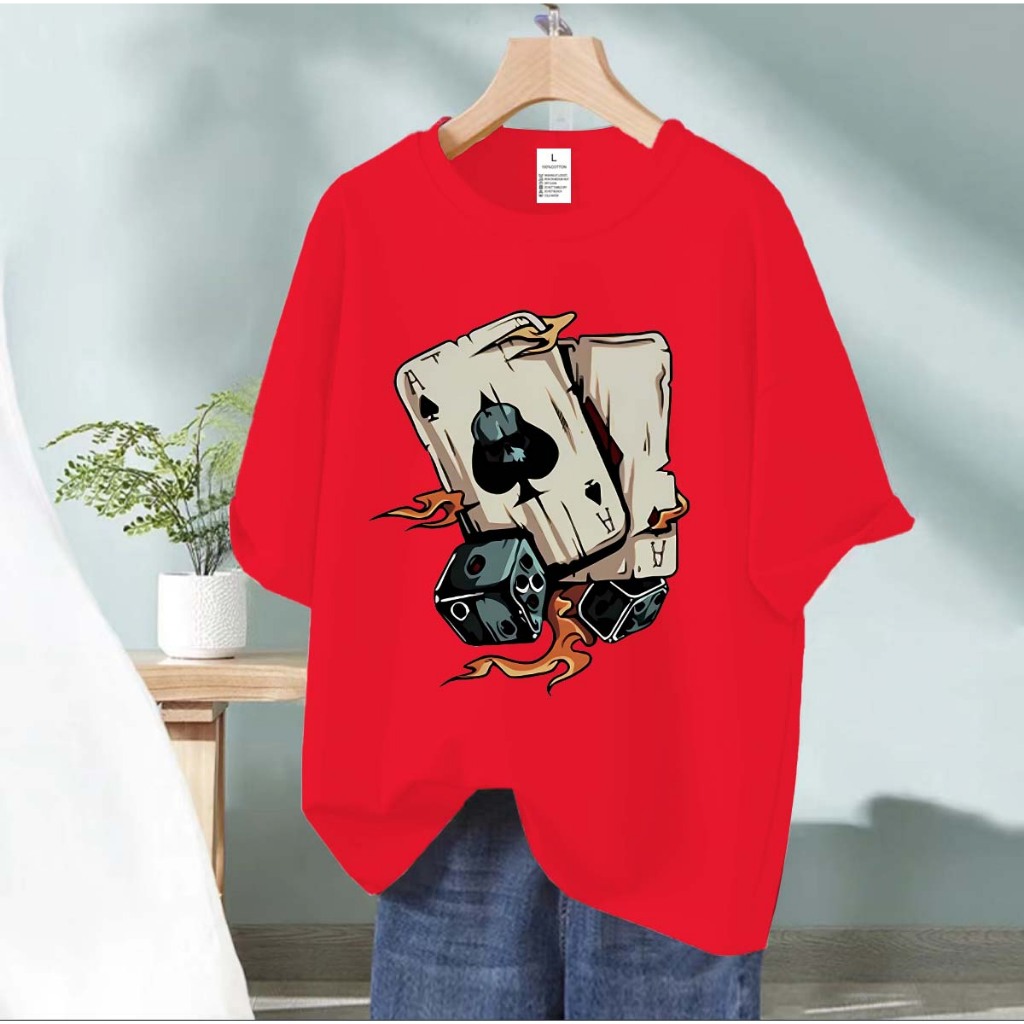 BK-970-SHORT เสื้อยืดแขนสั้นพร้อมส่ง 10สี ลายการ์ตูน ขายดีตามเทรนด์ ลายน่ารัก สีสันสดในน่ารัก ใส่ได้ทั้งหญิงและชาย