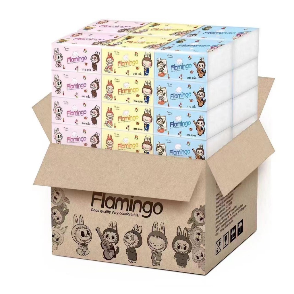 ทิชชู่ยกลัง 40 ห่อ กระดาษชำระ กระดาษเช็ดหน้า กระดาษทิชชู่ ไร้ฝุ่น กระดาษชำระ เนื้อเนียน นุ่ม น่าสัมผัส อ่อนโยนต่อผิว - รูปที่ 2