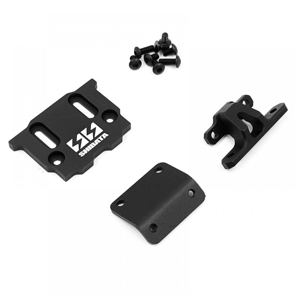 R31 House Aluminum Variable ESC Plate Set Black For GRK3 GRK4 R31S305BK