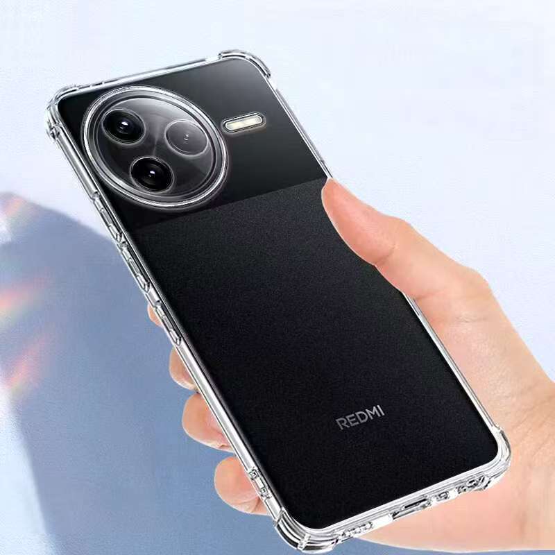 Redmi K80 Ultra(ส่งในไทย)เคสTPUใสกันกระแทกแบบคลุมกล้องXiaomi Redmi K80/Redmi K80 Pro Champion Editio