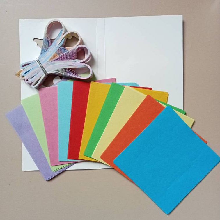 กระดาษพับดาว ดาวกระดาษ กระดาษพับดาว+พับนก DIY Paper ของขวัญ No.3772,3857,3894