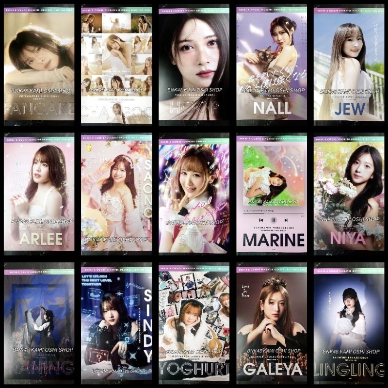 โปสเตอร์ เลือกตั้ง GE5 [+ใส่เคสA3] General Election BNK48 CGM48 A3 Poster