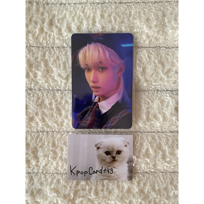 Stray kids Felix Official Photocard Christmas Evel