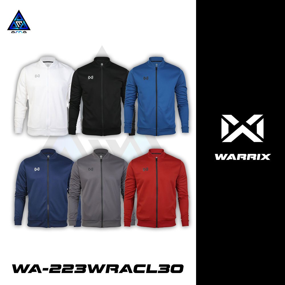 ลดแล้วลดอีก30% เสื้อ WARRIX รุ่น TITAN II รหัส WA-223WRACL30 วาริกซ์เสื้อวอร์มแจ็คเก็ตแขนยาว แท้100%