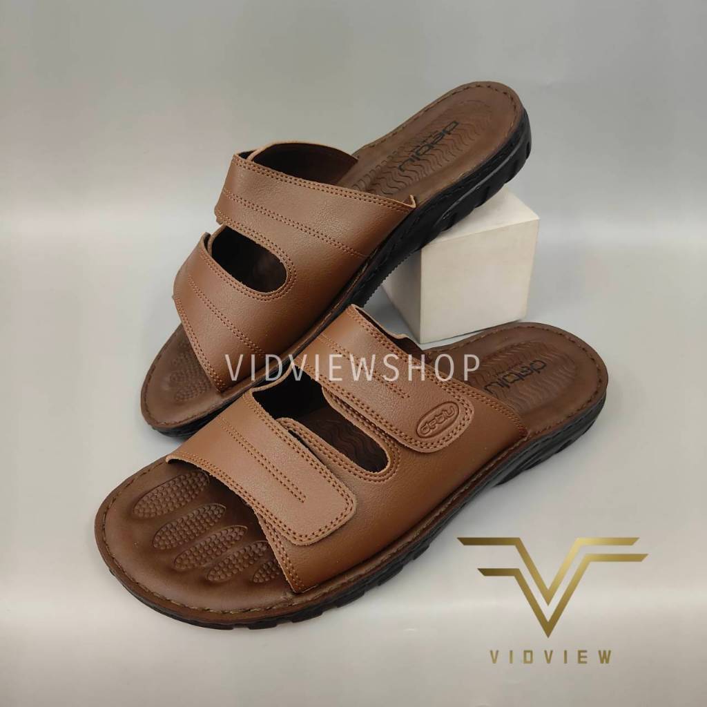 VIDVIEW !!ลดสนั่น!! รองเท้าแตะชาย แบบสวม เพื่อสุขภาพ Deblu M4723 เบอร์ 39-44 สไตล์แฟชั่น ปรับสายได้
