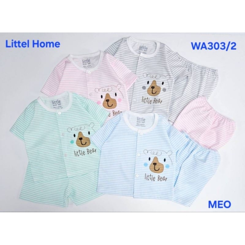 Sale ชุดเด็กแรกเกิด 0-3 เดือน แบบติดกระดุม cotton ใส่สบาย ไม่ร้อน ผลิตในไทย