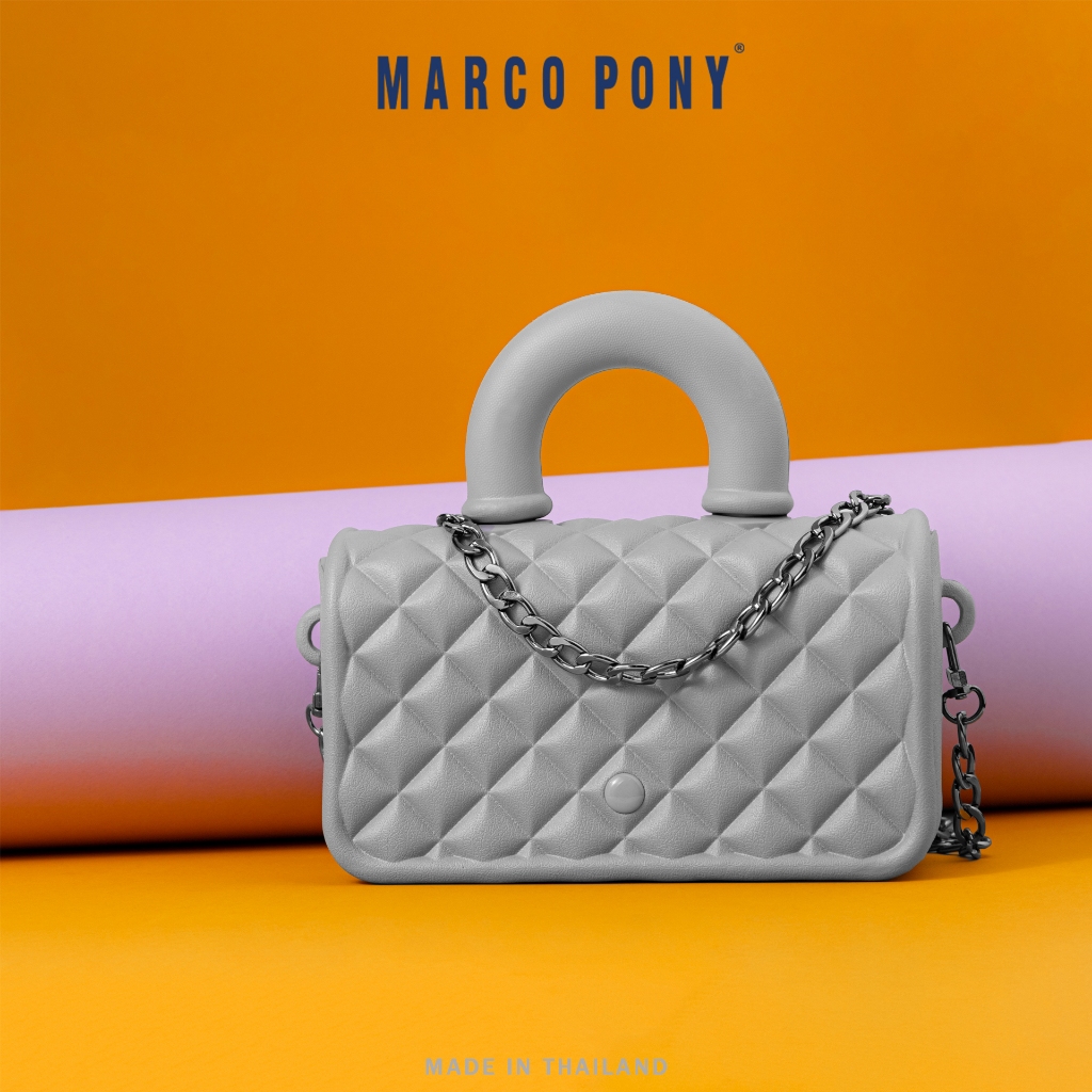 Marco Pony حقيبة يد نسائية بسيطة خفيفة — صورة 6