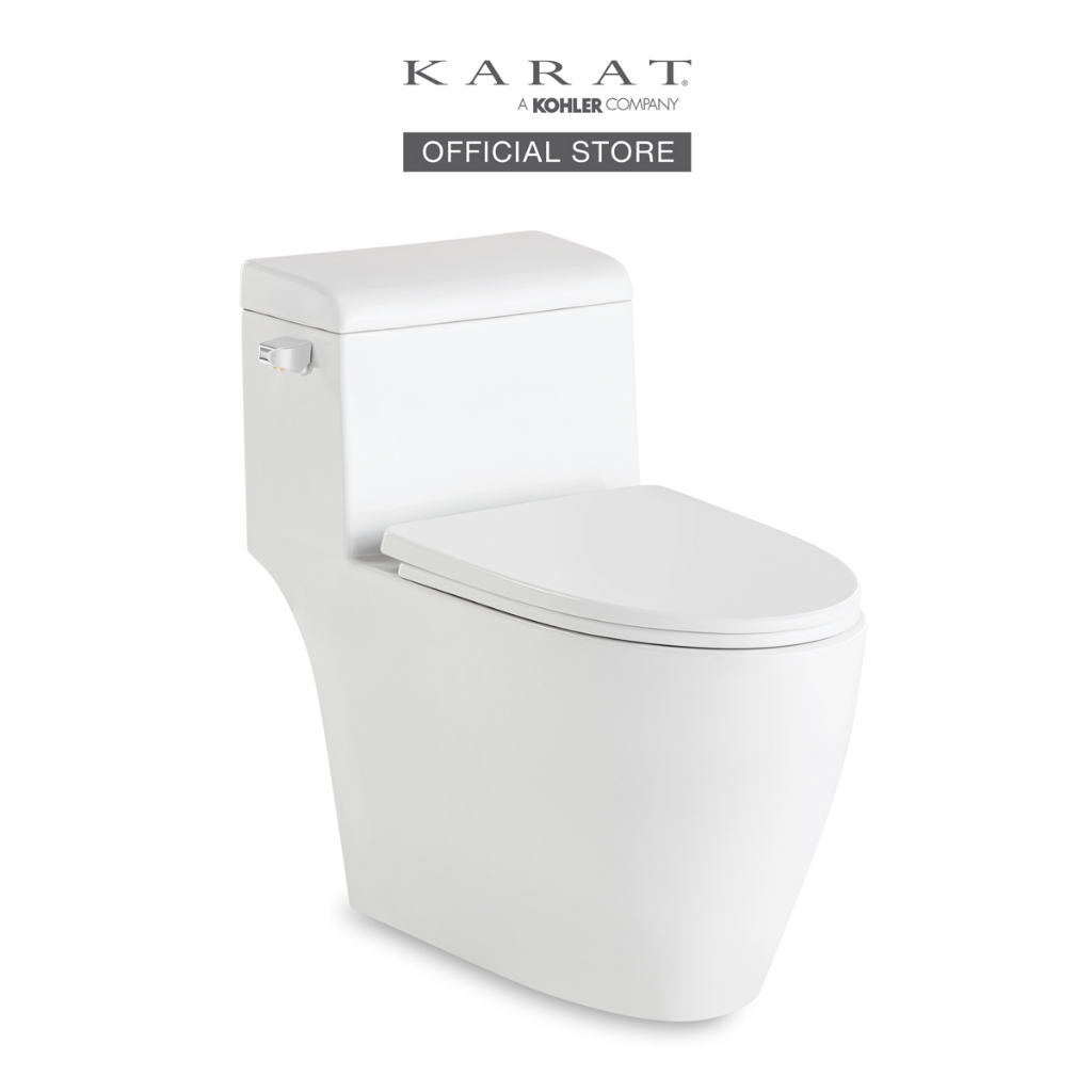 KARAT (จัดส่ง 3-5 วัน) IVY One-Piece toilet สุขภัณฑ์ชิ้นเดียว รุ่น ไอวี่ K-21924X-S-WK