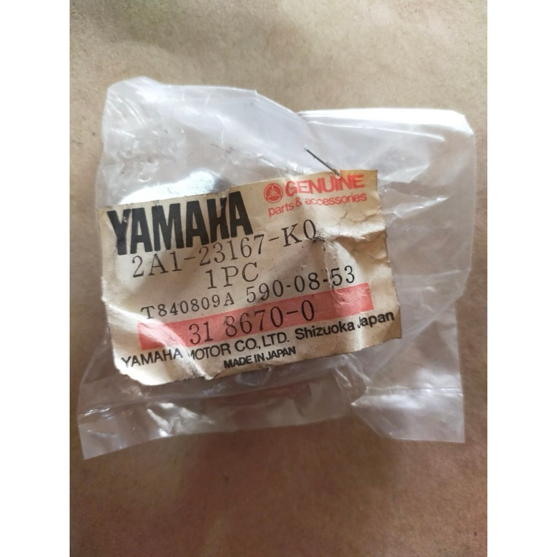 ปะกับ แกนโช้ค ล้อหน้า Yamaha DT125 DT175 MX175 YZ125 TY125 แท้ใหม่ Made in japan