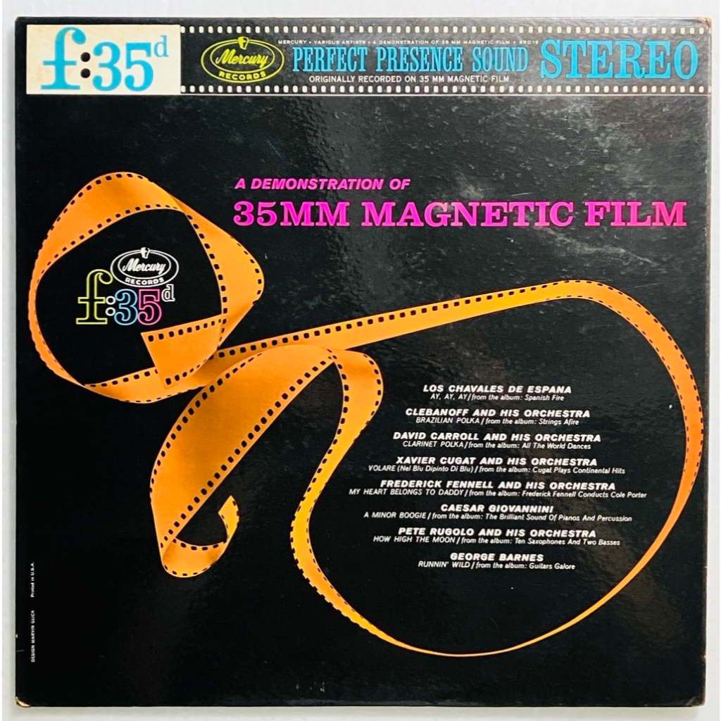 แผ่นเสียง LP Vinyl Record | Various – A Demonstration Of 35MM Magnetic Film (066-SRD15)