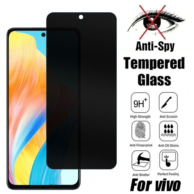 ฟิล์มกระจก For Vivo Y21 Y11 2019 Y17S Y20 Y28 Y100 5G Y03 Y22 Y16 Y19 V23 V15 V21E V20 Pro Y50 Y55 Y31 Y35 Y36 V25 Y15S