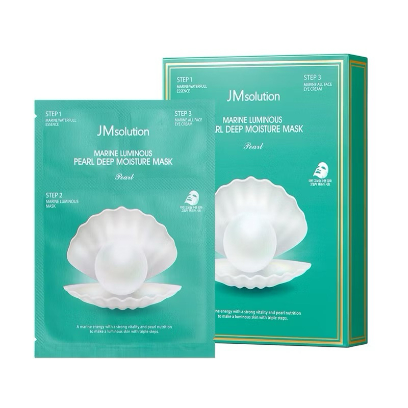 [JM Solution] JM Solution Mask Pack 30 มล. (8type) 1box/10แผ่น