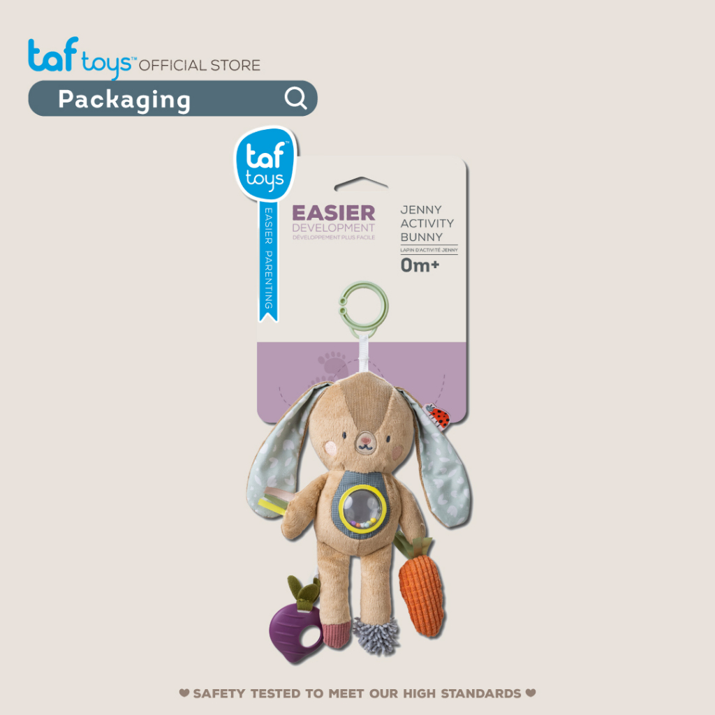 Taf Toys ตุ๊กตากิจกรรม Jenny Activity Toy โมบายเด็ก ของเล่นเสริมพัฒนาการ 0 เดือน ขึ้นไป รูปที่ 8