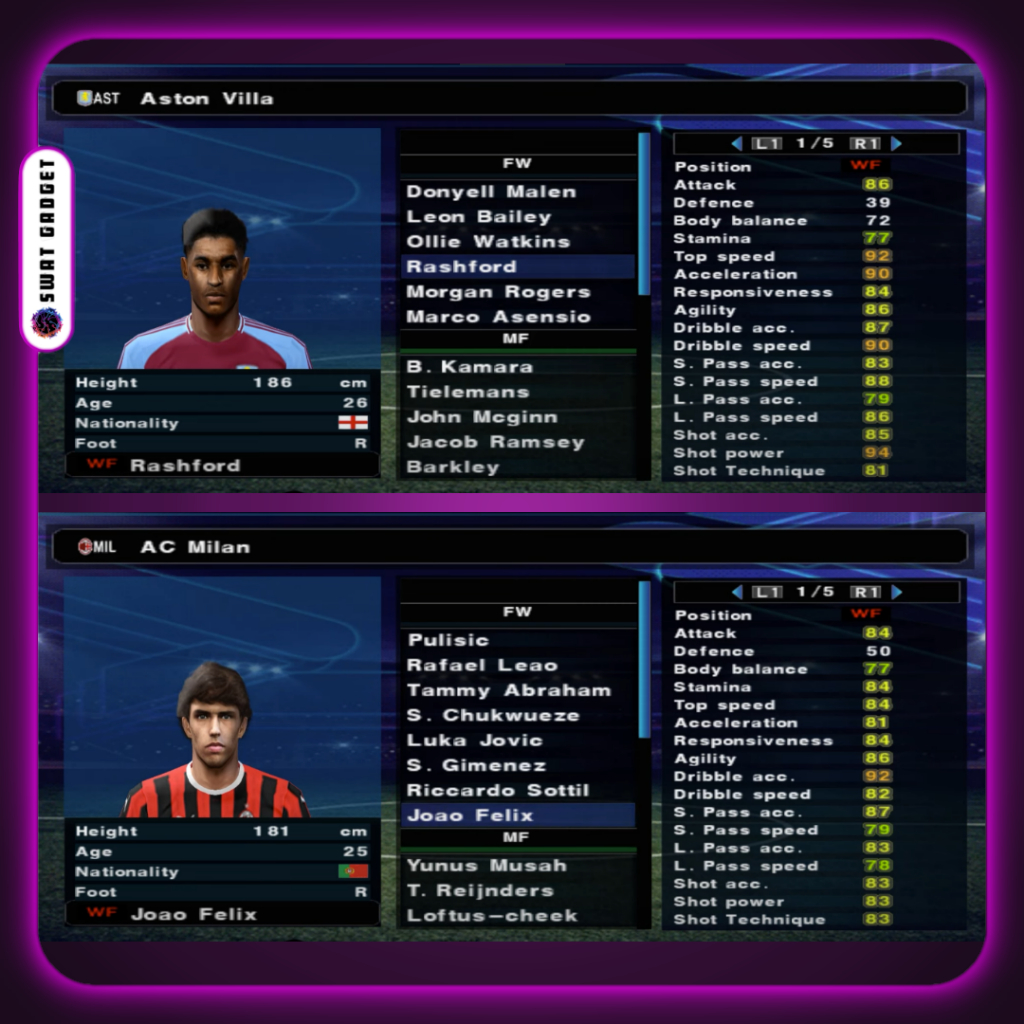 แผ่นเกม PES 2025 / eFootball 2025 Update February 2025 สำหรับ Playstation2 PS2 ทำจากแผ่นแบรนด์ HP คุณภาพสูง SWATGadget