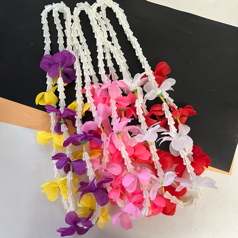 (ยกโหล 12 ชิ้น) No.1164 พวงมาลัย พวงมาลัยปีใหม่ พวงมาลัยสงกรานต์ พวงมาลัยต้อนรับ พวงมาลัยคละสี - รูปที่ 2