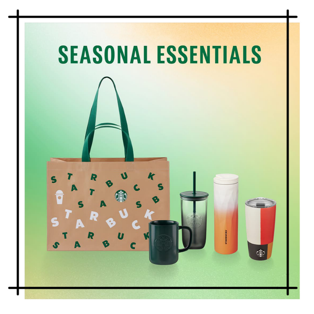 Starbucks Seasonal Essentials  collection สตาร์บัคส์ Seasonal Essentials  คอลเลคชันใหม่ ของแท้💯