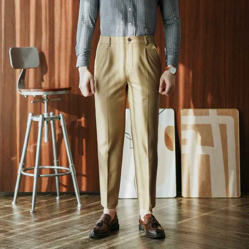 กางเกงสแลค DANDY LABEL Limited รุ่น Ash Brown