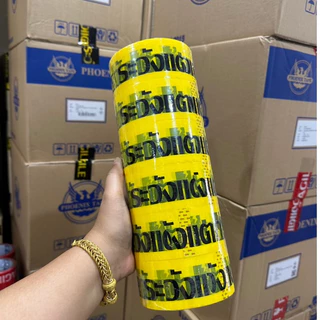 เทปกาวระวังแตก 100หลา/45หลา แพ็ค6ม้วน เทปใส ขุ่น