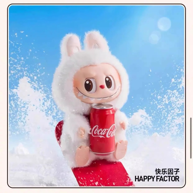 Labubu Coca Cola Coca-Cola Vinyl Plush Doll