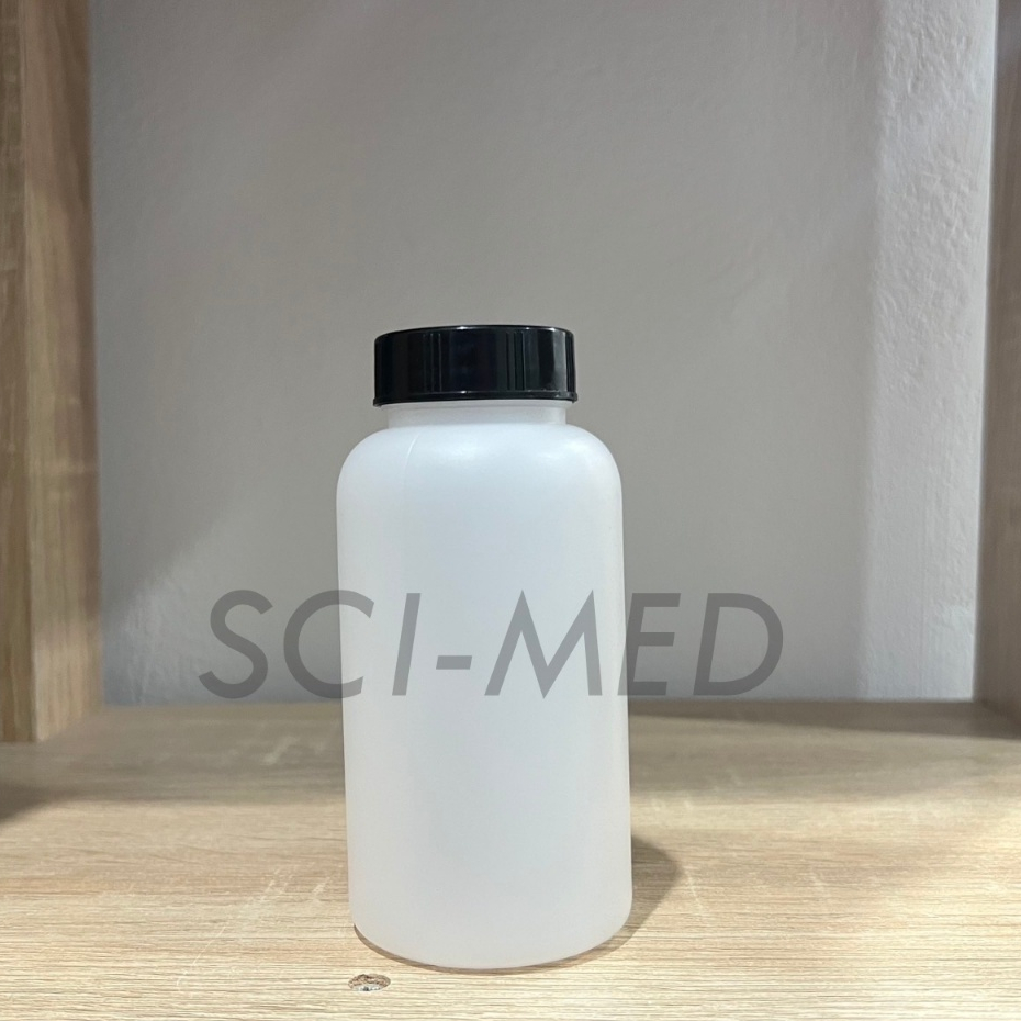 ขวดใส่สารละลายเคมี (PE) Size. 250ml (ฝาสีดำ/จุกใน)