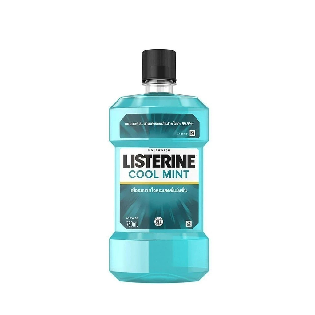 LISTERINE ลิสเตอรีนคลูมินท์ น้ำยาบ้วนปาก