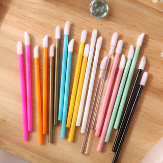 นุ่ม ปลอดภัย เเปรงทาลิป เเปรงถูสีคิ้ว เเปรงมูส เเปรงปัดขนตา แปรงลิปกลอส เเปรงทาปาก ไมโครบลัช