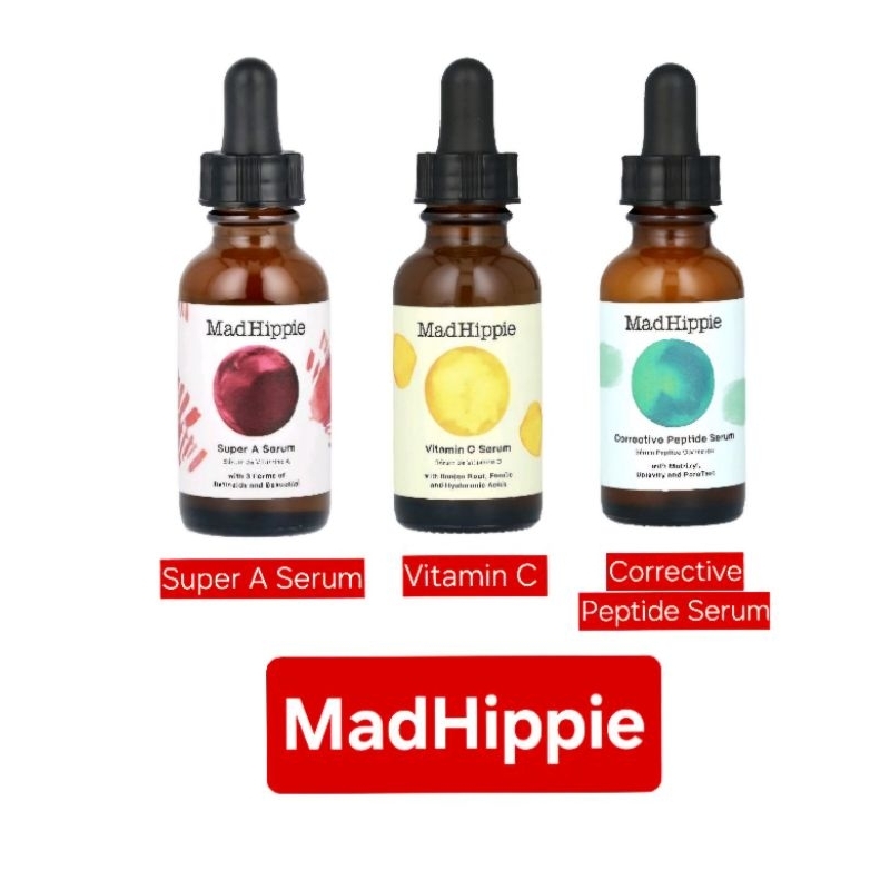 พร้อมส่ง แท้💯 Mad Hipple Vitamin C, Vitamin A , Peptide Serum 30 ml.