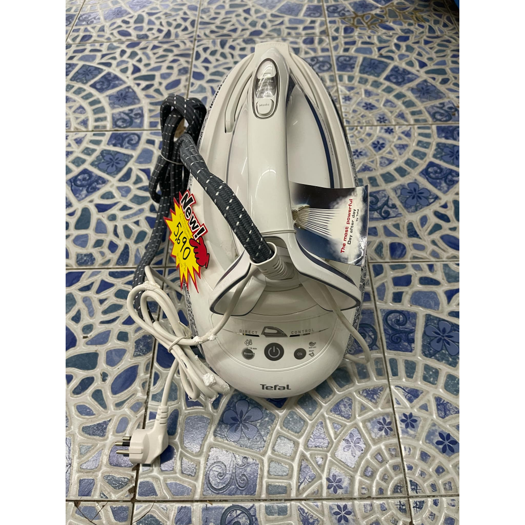 เตารีดไอน้ำแบบหม้อต้ม ยี่ห้อ TEFAL  รุ่น GV9582 สภาพดี ใช้งานปกติ #072388