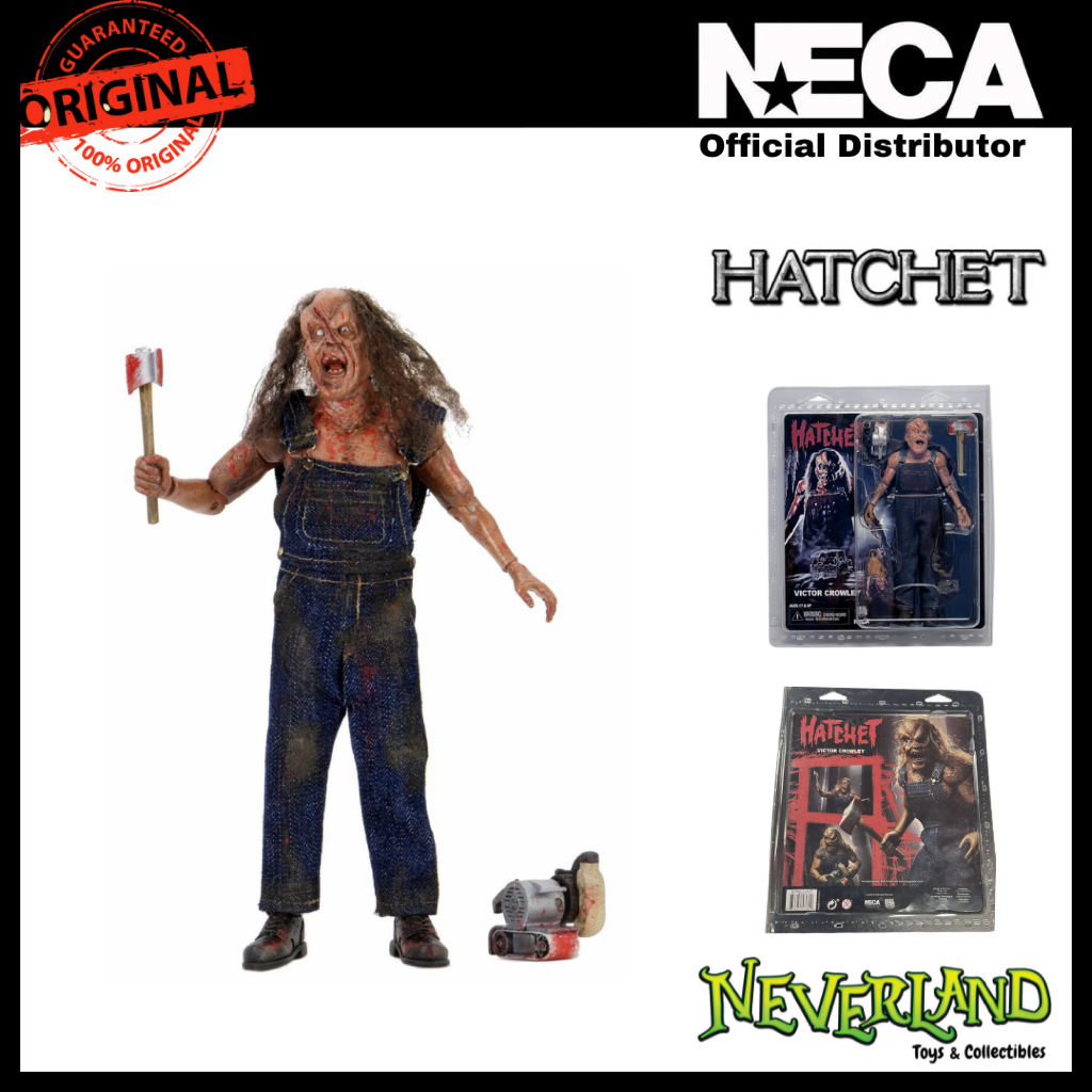 (NECA) Hatchet Victor Crowley 8” Clothed Action Figure
