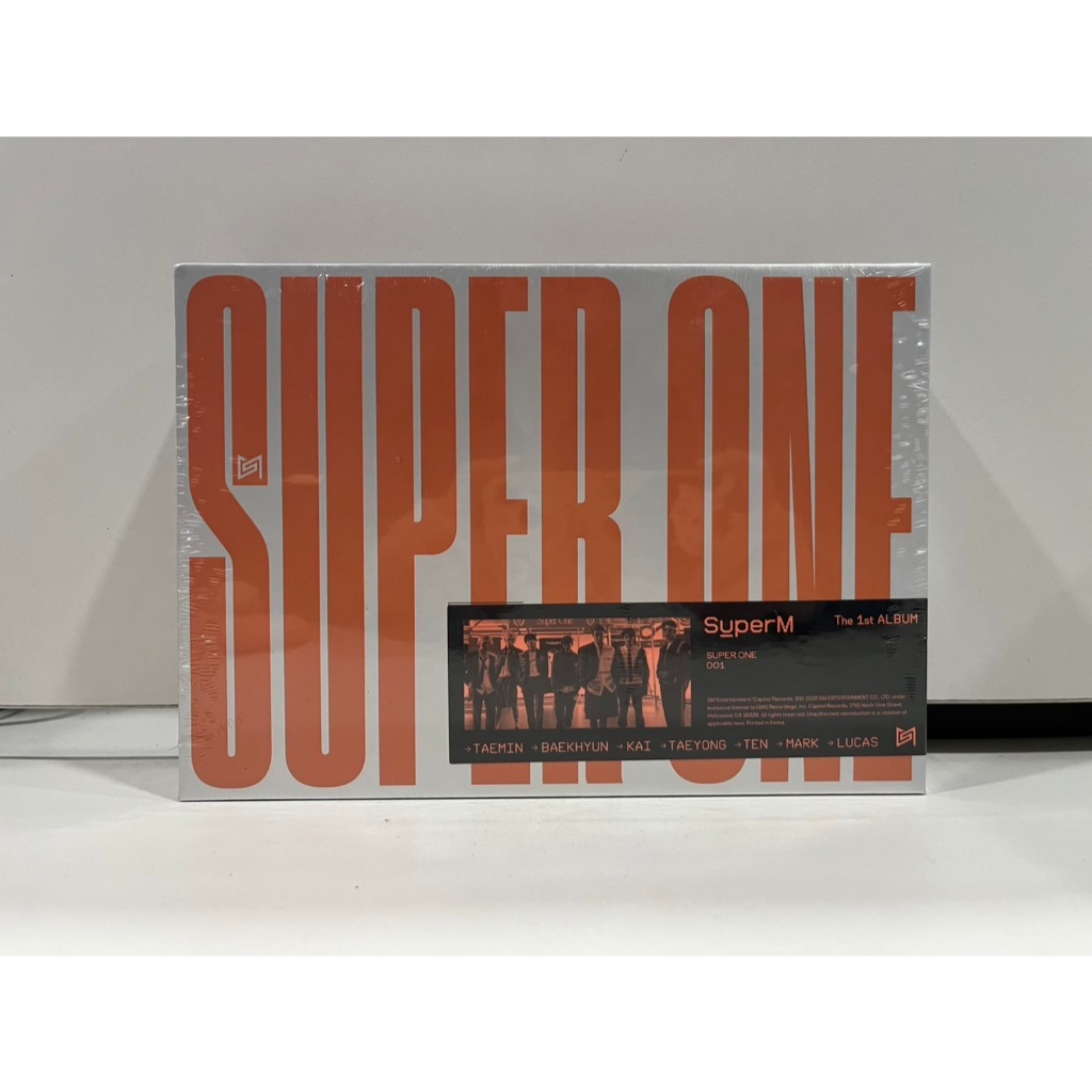 1 CD MUSIC ซีดีเพลงเกาหลี SuperM - SuperM The 1st Album 'Super One' [Super Ver.] (CM09)