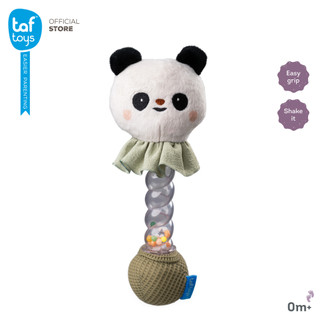 Taf Toys ของเล่นเขย่ามีเสียง Panda Rainstick Rattle ของเล่นเสริมพัฒนาการ 0-3 ขวบ