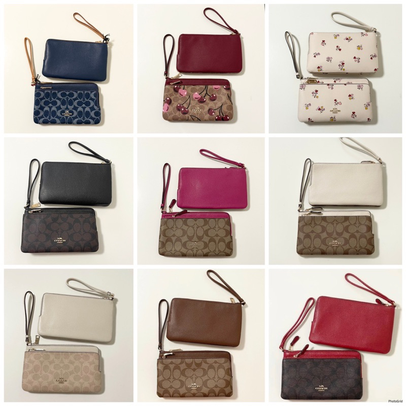 ใช้ส่วนลดโค๊ดคุ้มและร้านค้าร่วมกันใด้ คล้องมือ 2L DOUBLE ZIP WALLET IN SIGNATURE CANVAS