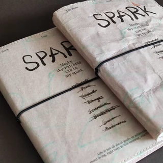 สมุด B6 Junk Journal Book Weekly Planner แผนสัปดาห์ หน้าตารางกริด พกง่าย สไตล์ IG ของขวัญสุดชิค