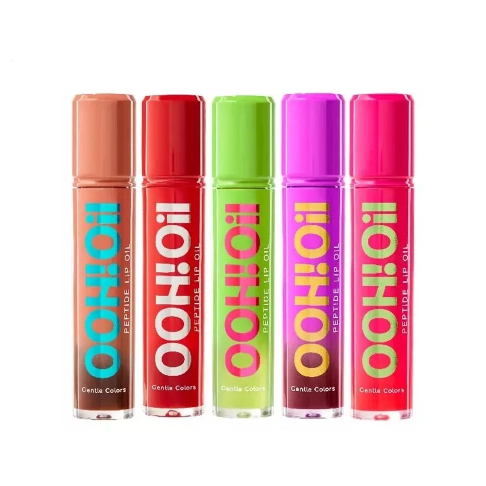 Gentle Colors Ooh Oil Peptide Lip Oil ลิปออยล์ เนื้อฉ่ำวาวบางเบา ไม่เหนอะหนะ ขนาด 7 g.