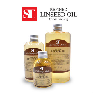 ST REFINED LINSEED OIL น้ำมันลินซีด