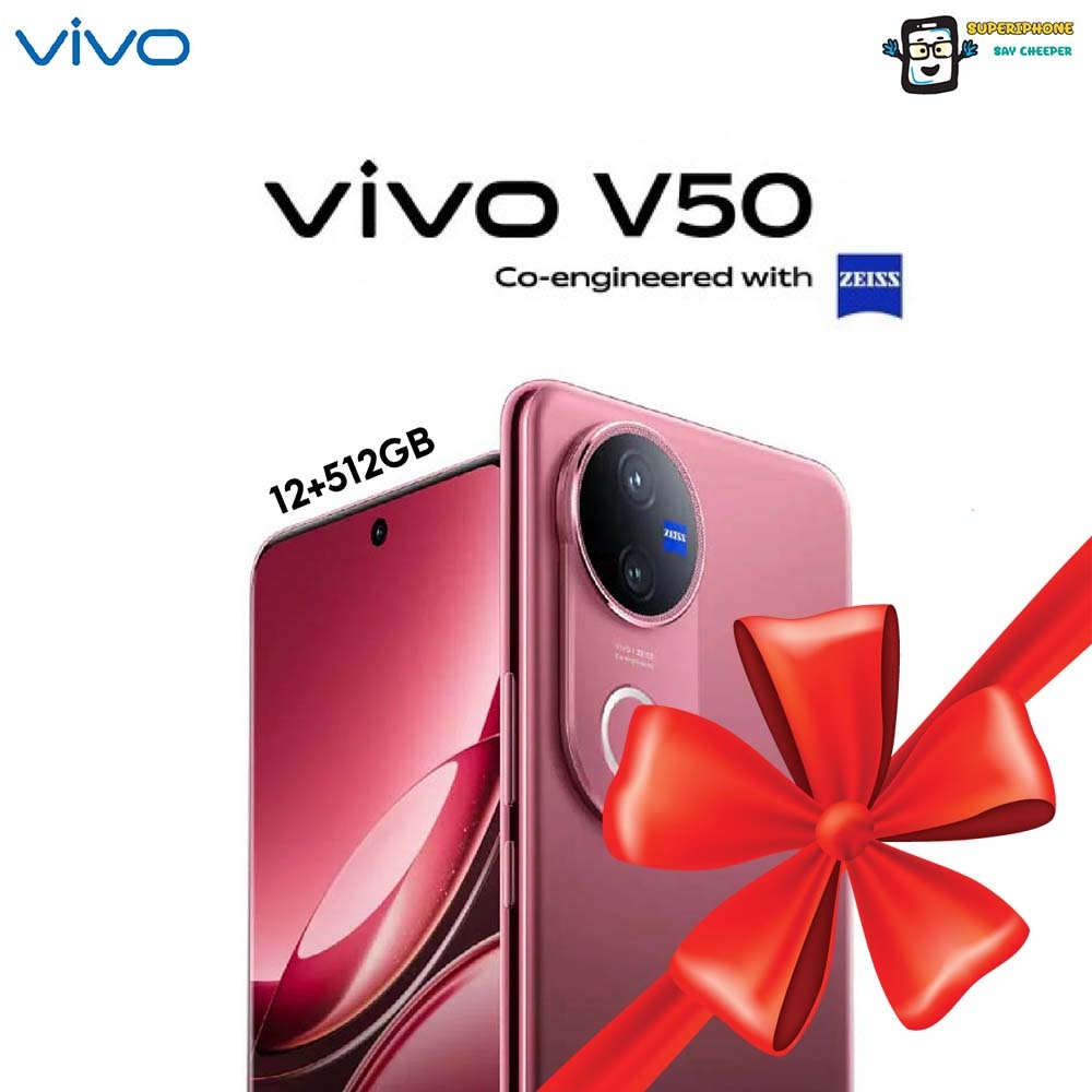 Vivo V50(12+512GB)พร้อม Funtouch OS 15 ZEISS Portrait So Pro(By Shopee  SuperTphone1234)
