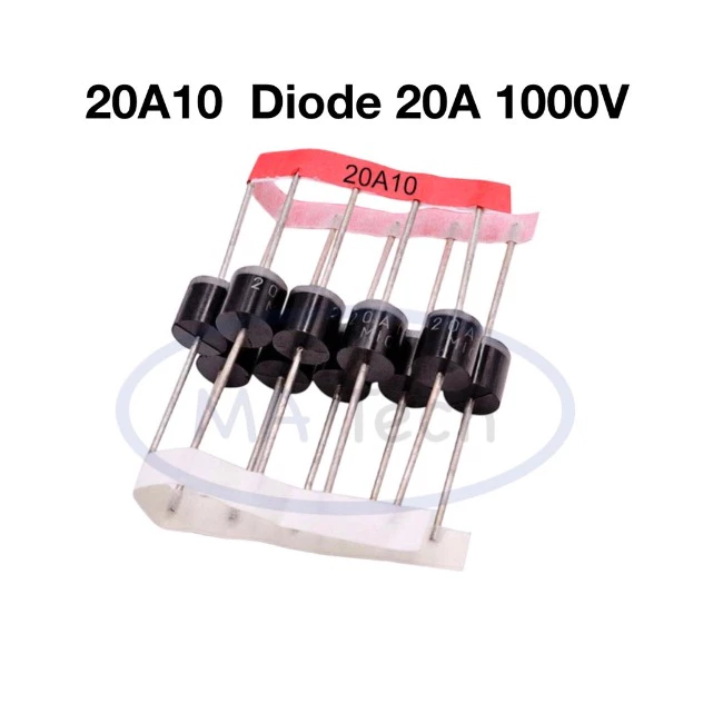 20A10 ไดโอด 20A10 Diode 20A1000V Diode Power Diode R-6MIC