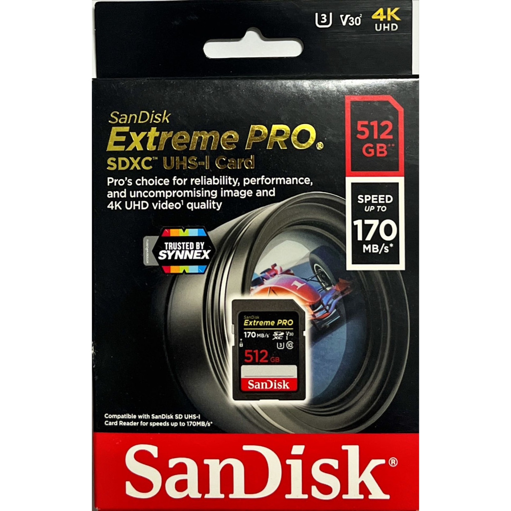 ของแท้ SanDisk Extreme Pro SD Card 512 GB