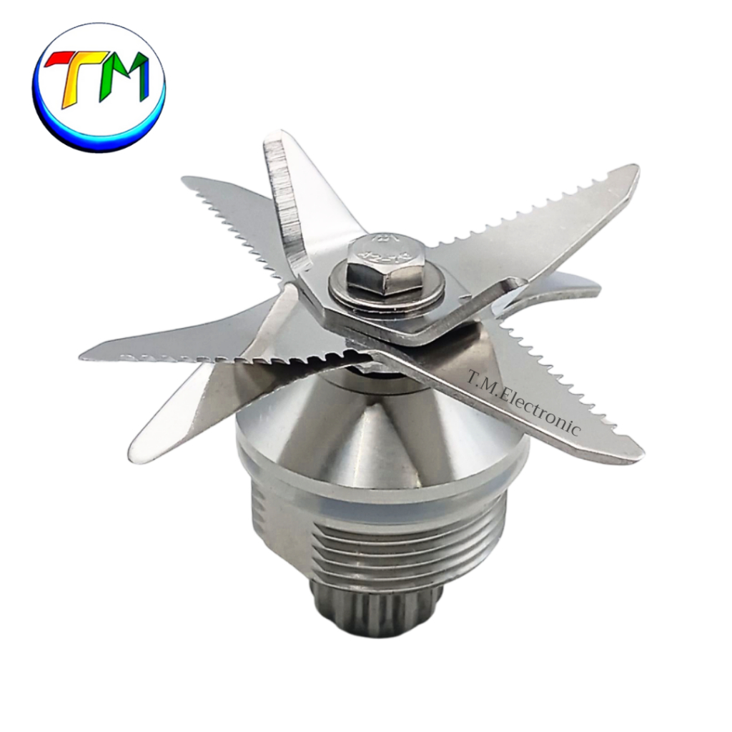 อะไหล่เครื่องปั่น มีดเครื่องปั่น 8ใบมีด ใช้กับโถปั่น 2000 2ลิตร ได้หลายยี้ห้อ เช่น OTTO SHARP NANOTE