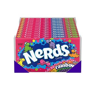 [ยกbox 12 ชิ้น] NERDS เนิร์ดส์ แคนดี้ ลูกอม รสเรนโบว์ 141g (…