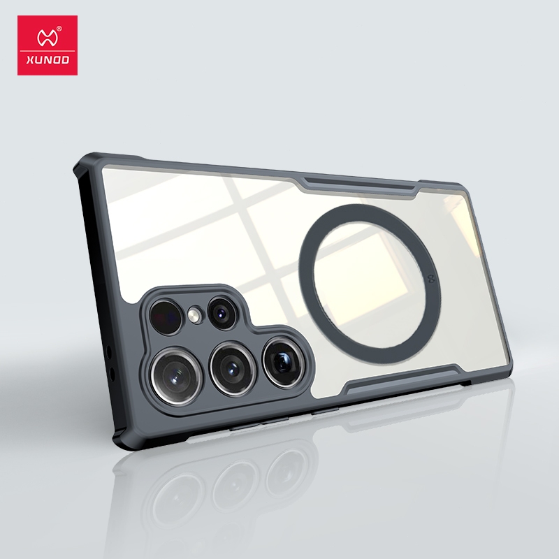 XUNDD เคส ใช้สำหรับ Samsung Galaxy S24 Ultra S26 Ultra Case S25 Ultra เคสกันกระแทก รองรับการชาร์จแม่เหล็ก