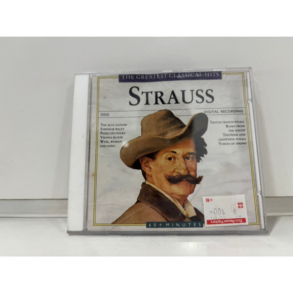1 CD MUSIC  ซีดีเพลงสากล  THE GREATEST CLASSICAL HITS  STRAUSS       (B17A79)