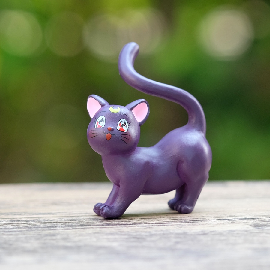 พร้อมส่งในไทย - ตุ๊กตาแต่งสวน โมเดลแมวเซเลอร์มูนแต่งสวนจิ๋ว ขนาด 3.5cm