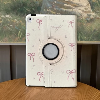 🌻24 ชั่วโมง🌻เคสป้องกัน iPad หมุนได้ 360°puppy&kitty เหมาะสำหรับรุ่น gen12 Air8 11 Air4/5/6/7 Gen11
