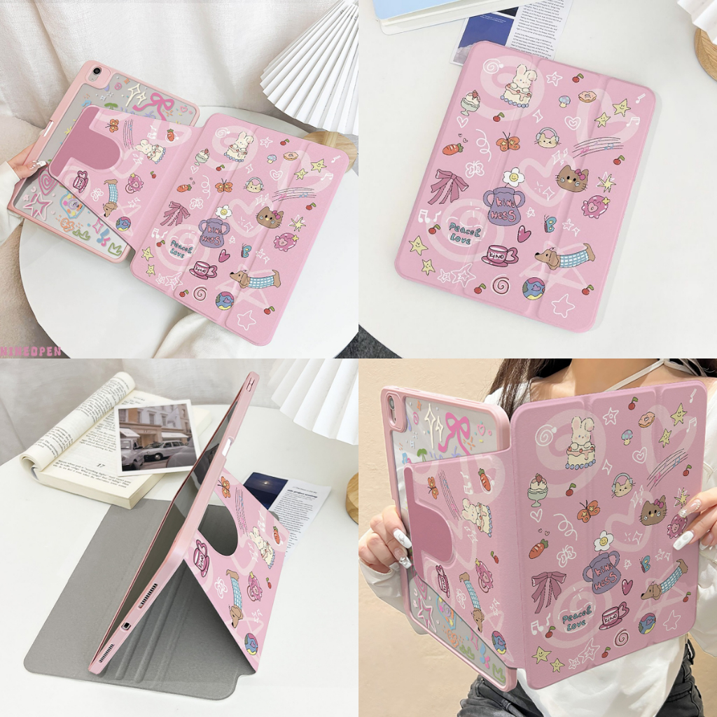 พร้อมส่งเคสiPadหมุน 360° Air8 Air7 Gen12 Gen11 รูปที่ 8