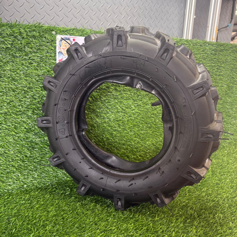 ยางรถไถ ขนาด 4.00-10 (แบบบั้ง) หนา 10 ชั้น รับน้ำหนักได้ 280 กิโล(ต่อเส้น) - รูปที่ 5