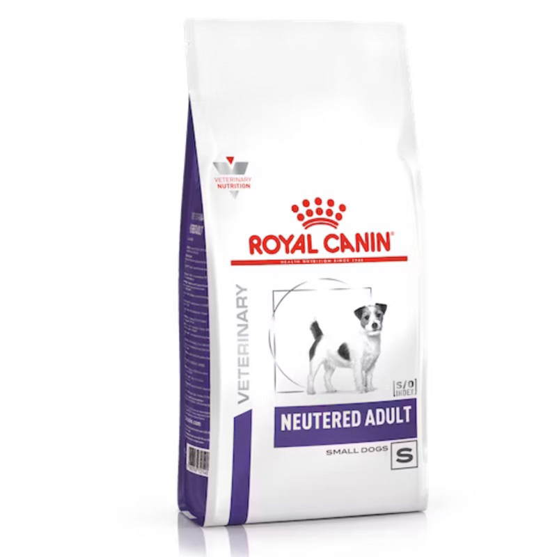 Royal canin สุนัข Neutered adult small dog 3.5-8 kg อาหารสุนัขโตพันธุ์เล็กหลังทำหมัน