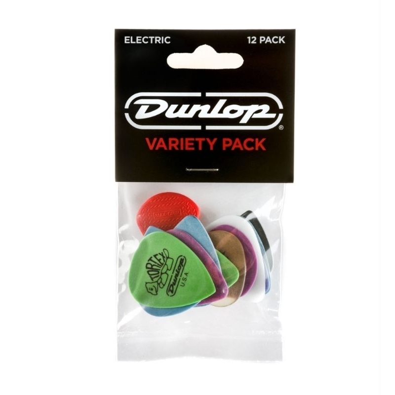 ปิ๊กกีต้าร์ แพ๊ครวมสุดคุ้ม Jim Dunlop ปิ๊กสำหรับกีต้าร์ไฟฟ้าโดยเฉพาะ ELECTRIC PICK VARIETY PACK PVP113